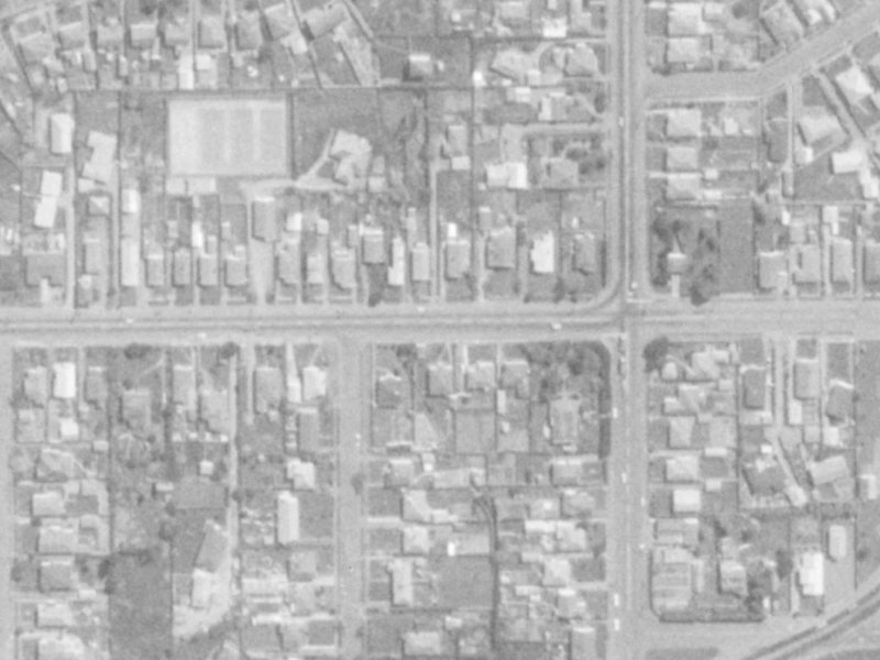 278 Woodham Road from the air, 1975-1979