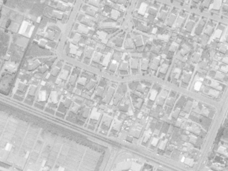 24 Toorak Avenue from the air, 1975-1979