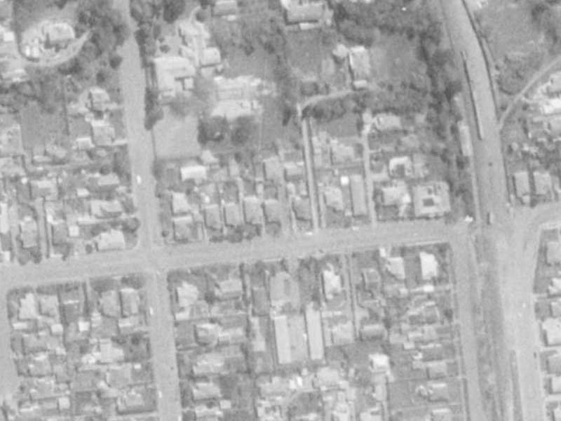MATAI St W from the air, 1975-1979