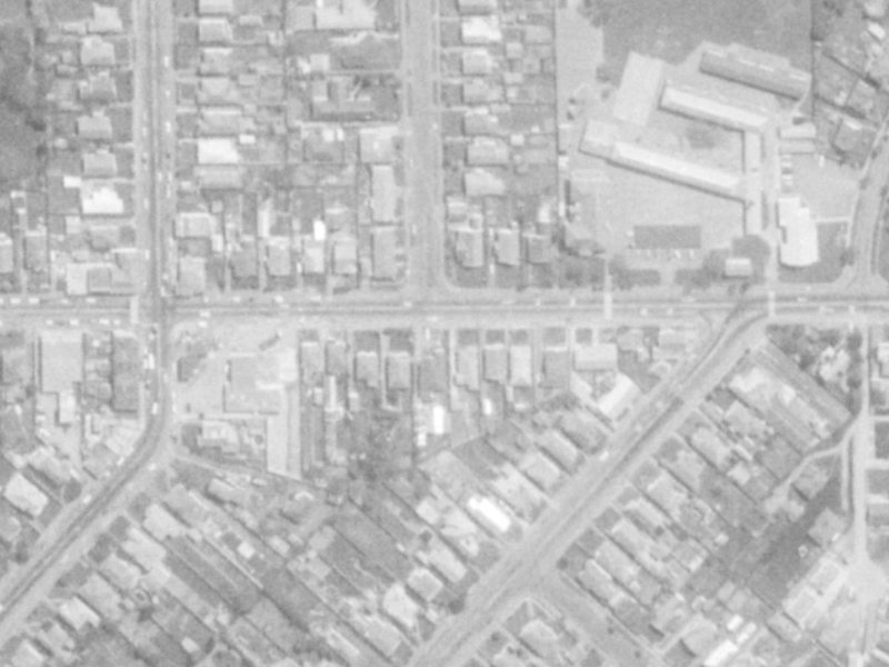 194 Woodham Road from the air, 1975-1979