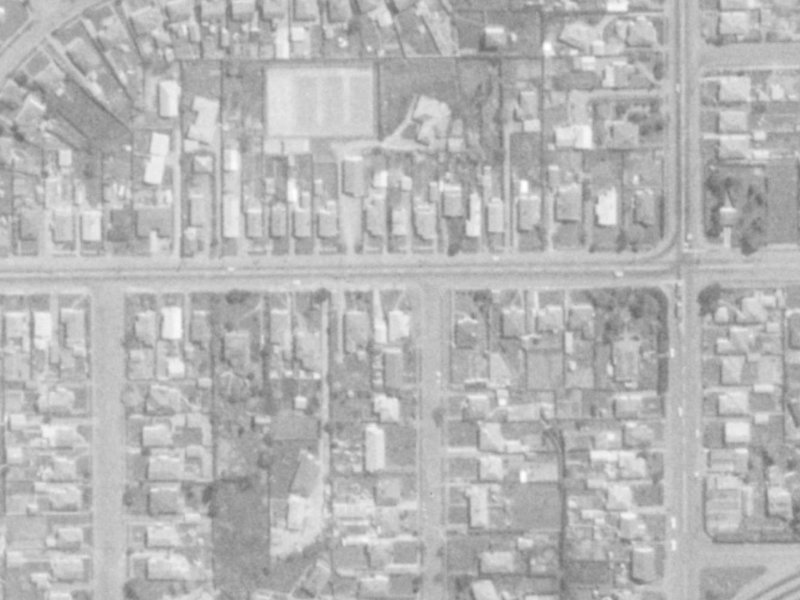 264 Woodham Road from the air, 1975-1979