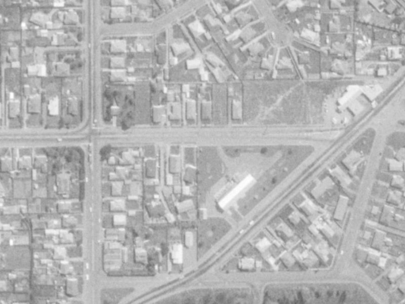 308 Woodham Road from the air, 1975-1979