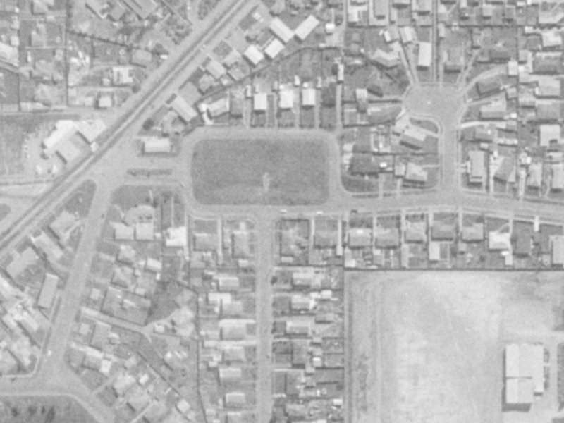 14A Nicholas Drive from the air, 1975-1979