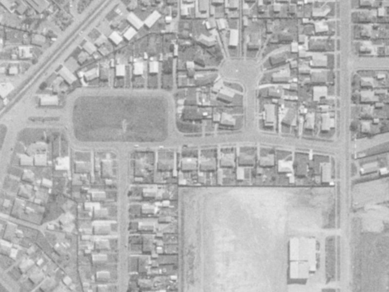 Nicholas Drive from the air, 1975-1979