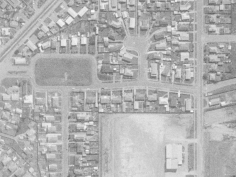 18 Nicholas Drive from the air, 1975-1979