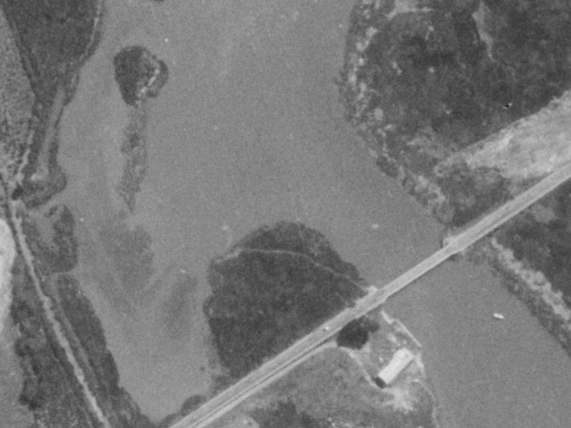 165 Bridge Street from the air, 1975-1979