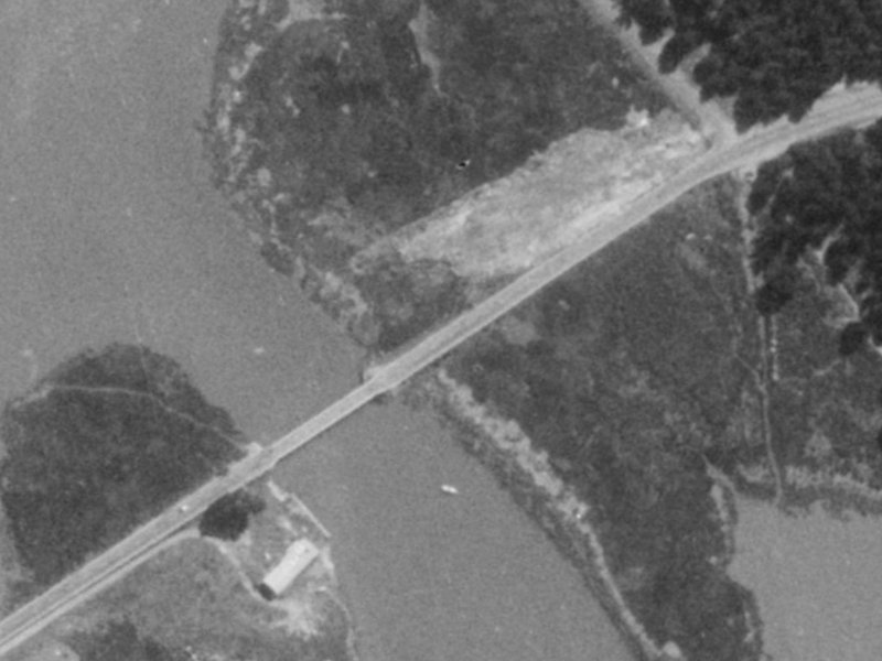 165 Bridge Street from the air, 1975-1979