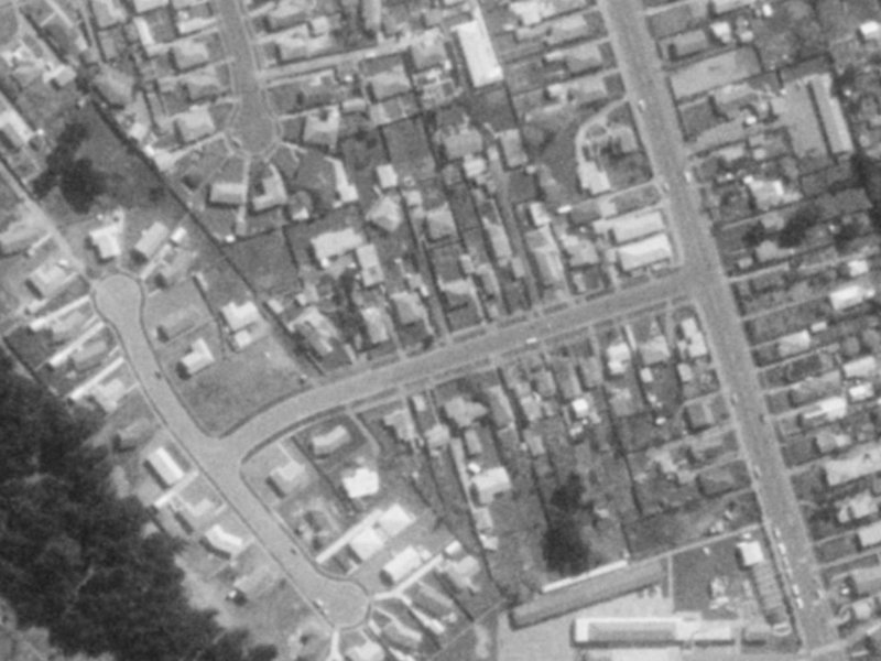 20 Cradock Street from the air, 1975-1979