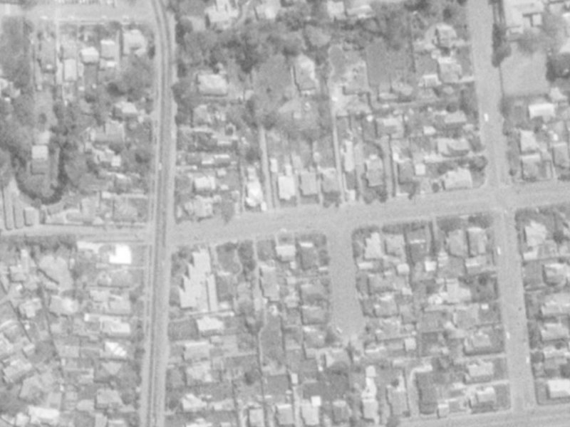 92A Matai Street West from the air, 1975-1979