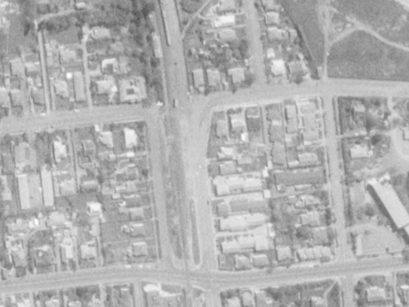31 Mona Vale Avenue from the air, 1975-1979