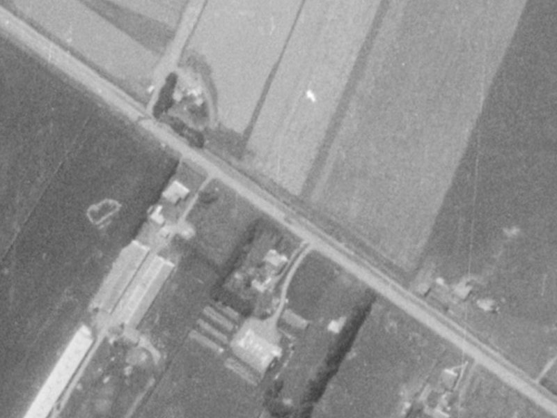 231–239 Buchanans Road from the air, 1975-1979