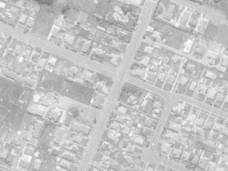 27 Avonhead Road from the air, 1975-1979