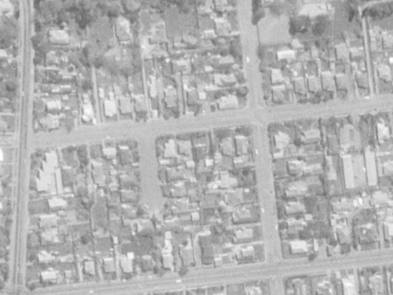 67 MATAI Street West from the air, 1975-1979