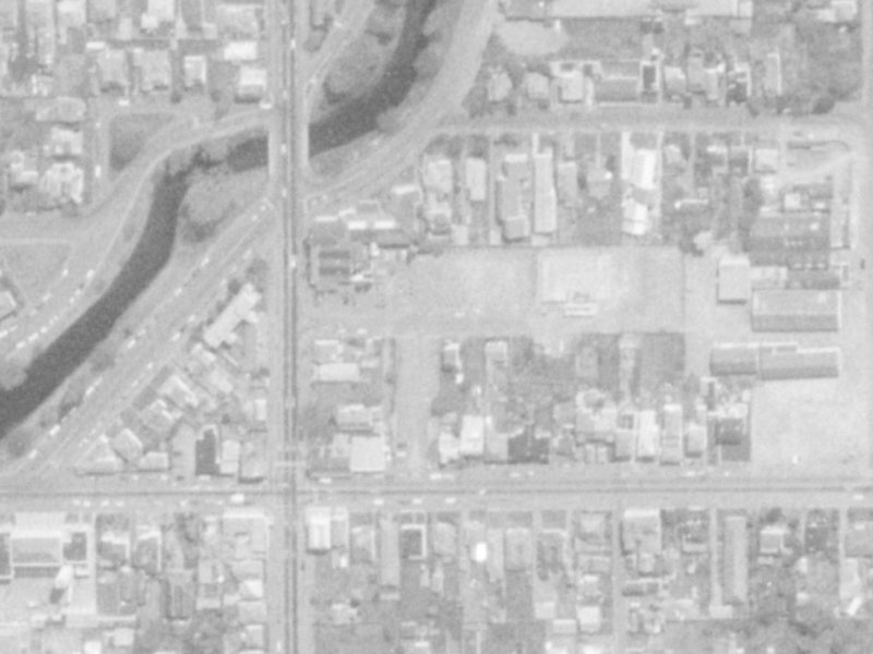 Nova Place from the air, 1975-1979