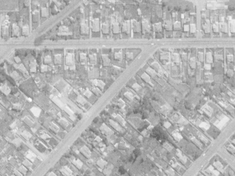 210 England Street from the air, 1975-1979