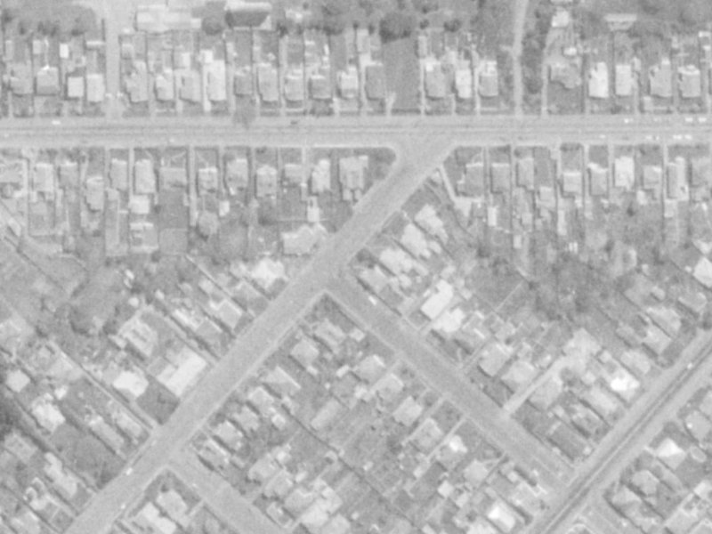 170 Tancred Street from the air, 1975-1979