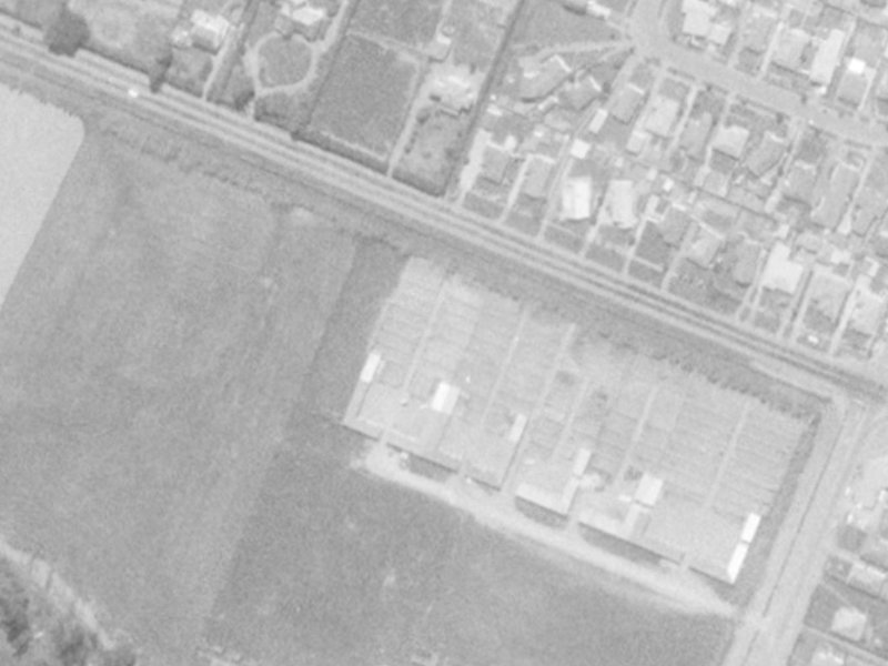 220 Yaldhurst Road from the air, 1975-1979