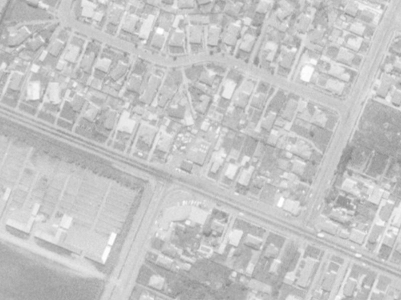 198 Yaldhurst Road from the air, 1975-1979