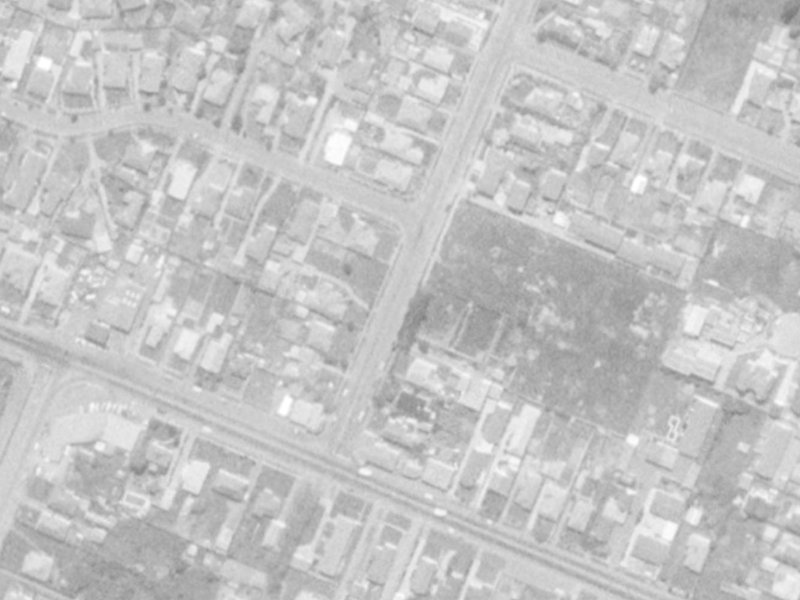 9 Nortons Road from the air, 1975-1979