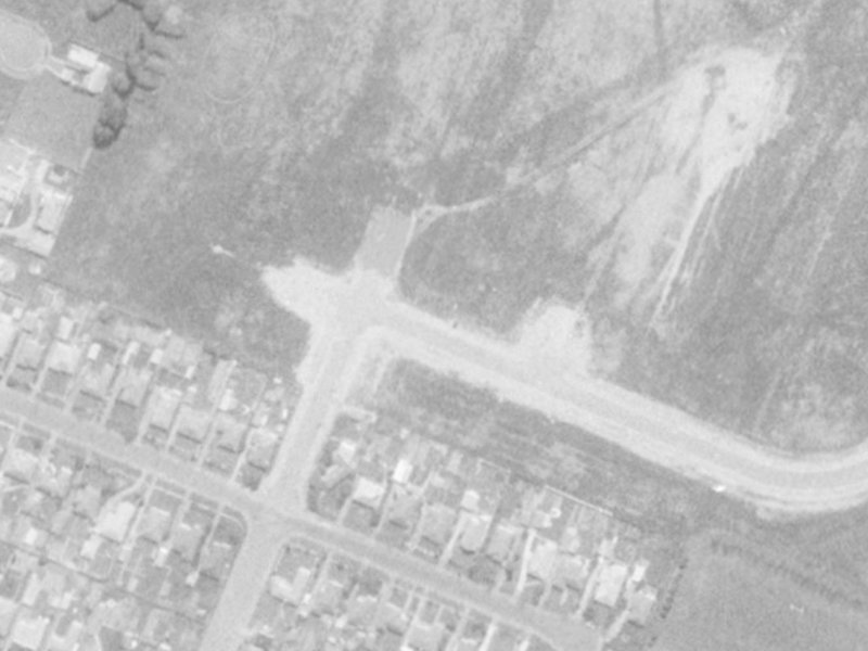 2 Sayers Crescent from the air, 1975-1979