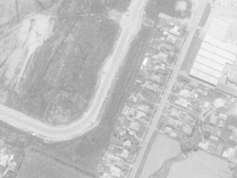 37 Sayers Crescent from the air, 1975-1979