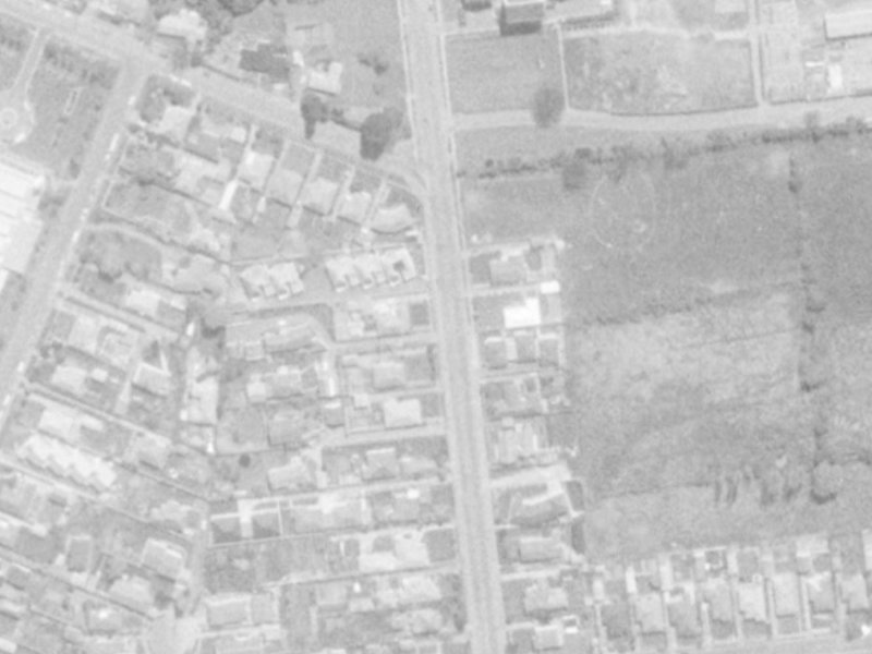 69B Waimairi Road from the air, 1975-1979