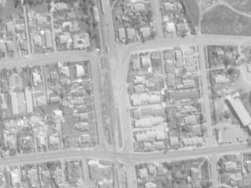 34 Mona Vale Avenue from the air, 1975-1979