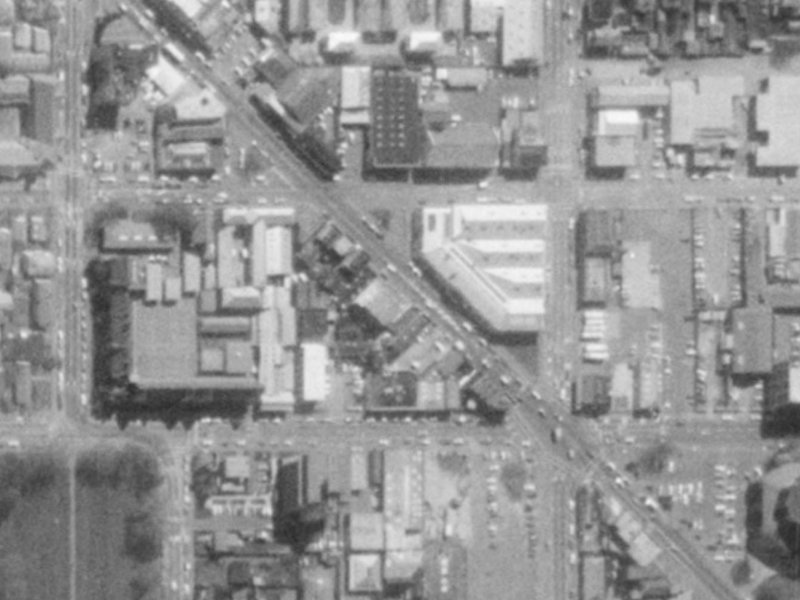 61 Victoria Street from the air, 1975-1979