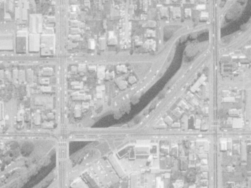 312 Cambridge Terrace from the air, 1975-1979