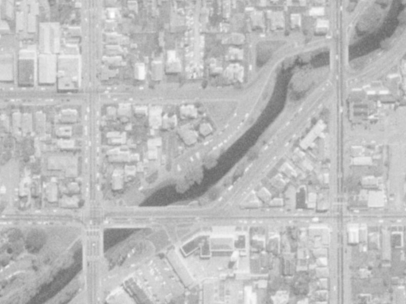 313 Cambridge Terrace from the air, 1975-1979