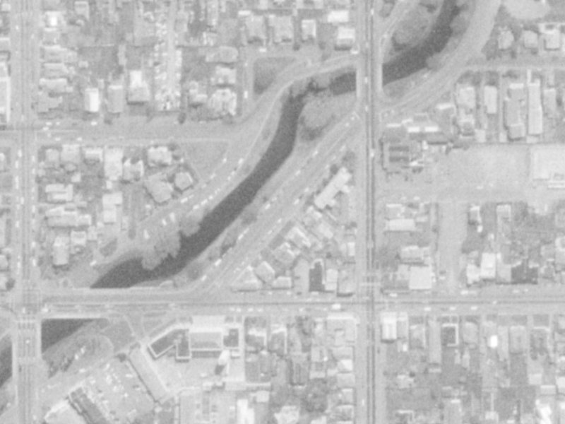 320B Oxford Terrace from the air, 1975-1979