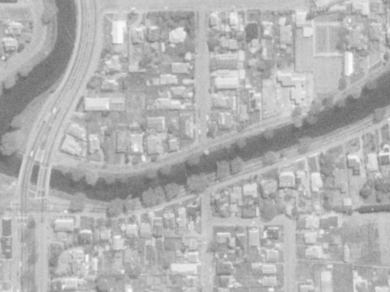28 River Road from the air, 1975-1979