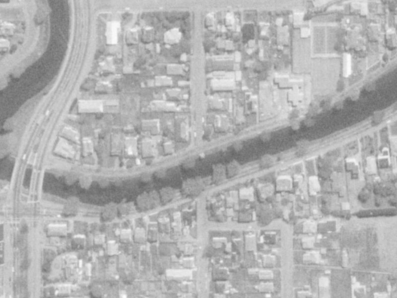 5 Templar Street from the air, 1975-1979