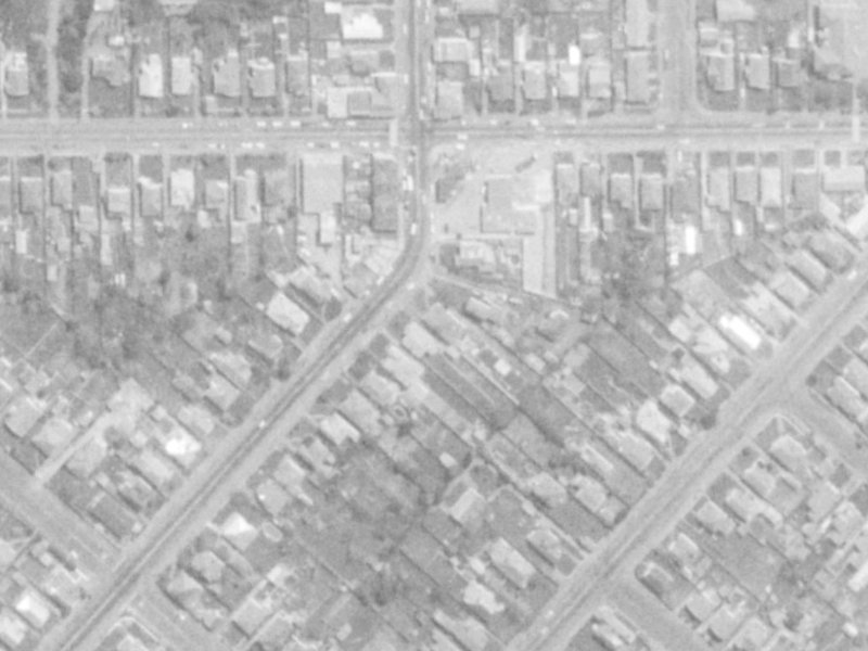 700 Gloucester Street from the air, 1975-1979