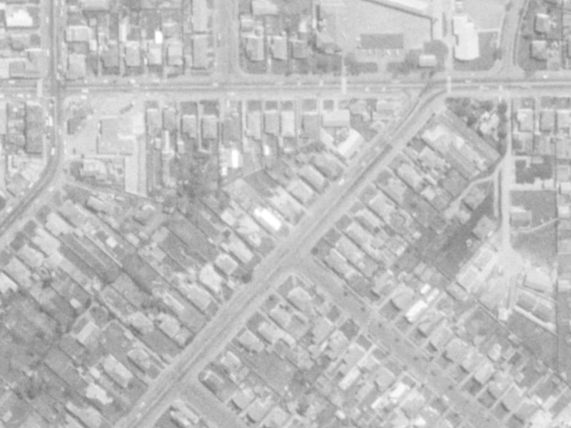 703 Worcester Street from the air, 1975-1979