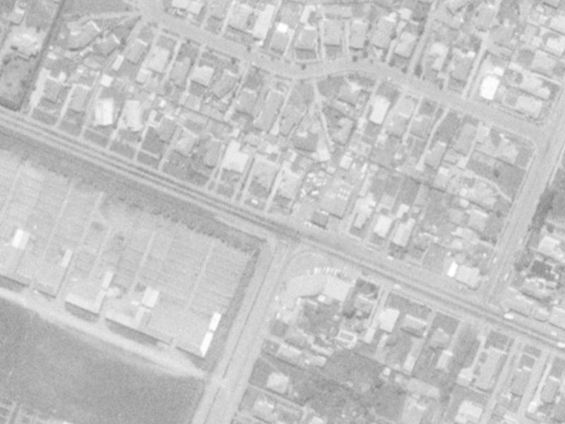 204 Yaldhurst Road from the air, 1975-1979