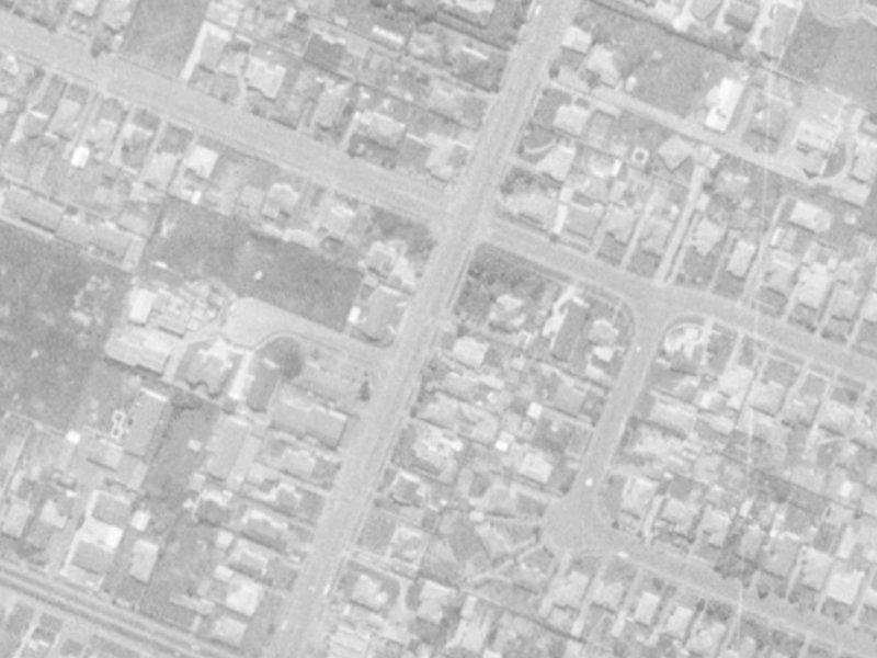20 Avonhead Road from the air, 1975-1979