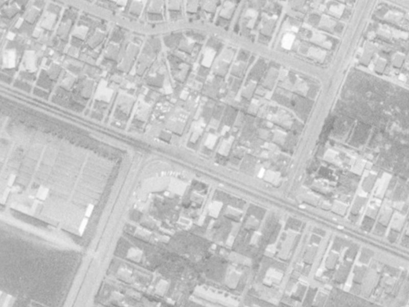 191 Yaldhurst Road from the air, 1975-1979
