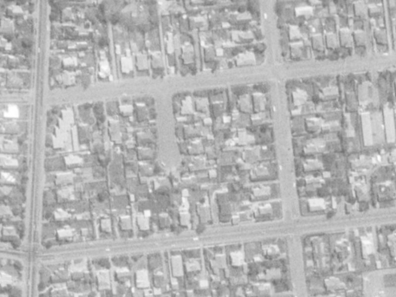 5 Nikau Place from the air, 1975-1979