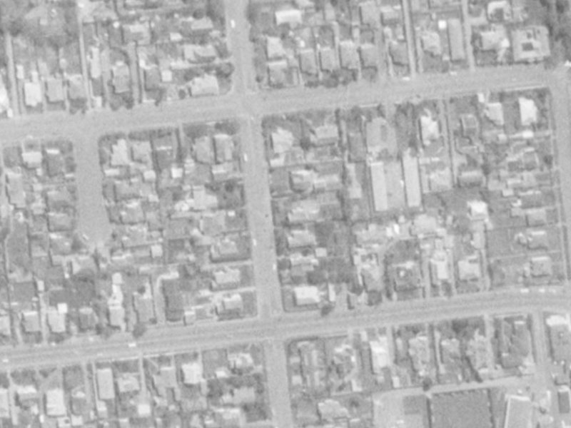 34 Harakeke Street from the air, 1975-1979