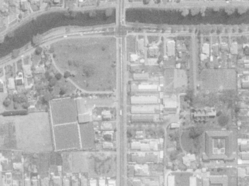 178 Stanmore Road from the air, 1975-1979