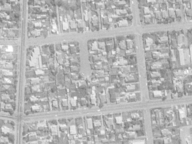 7 Nikau Place from the air, 1975-1979
