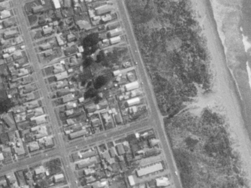417 Marine Parade from the air, 1975-1979