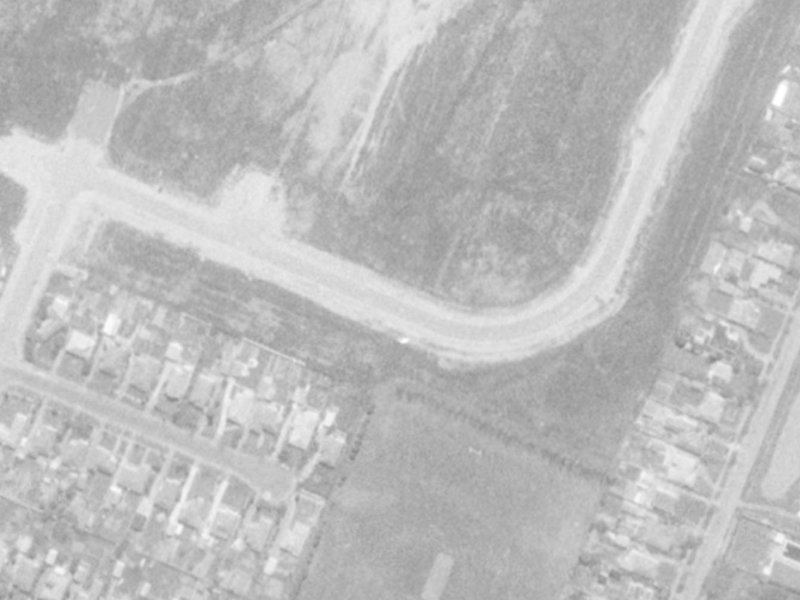 16 Sayers Crescent from the air, 1975-1979