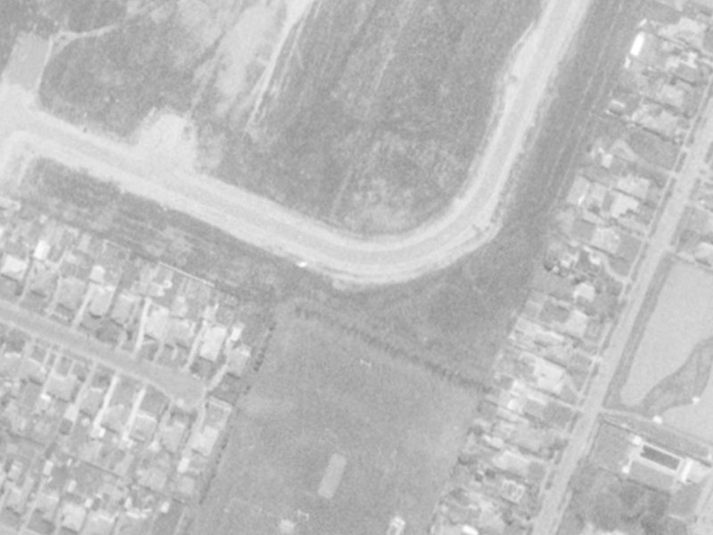 20 Sayers Crescent from the air, 1975-1979