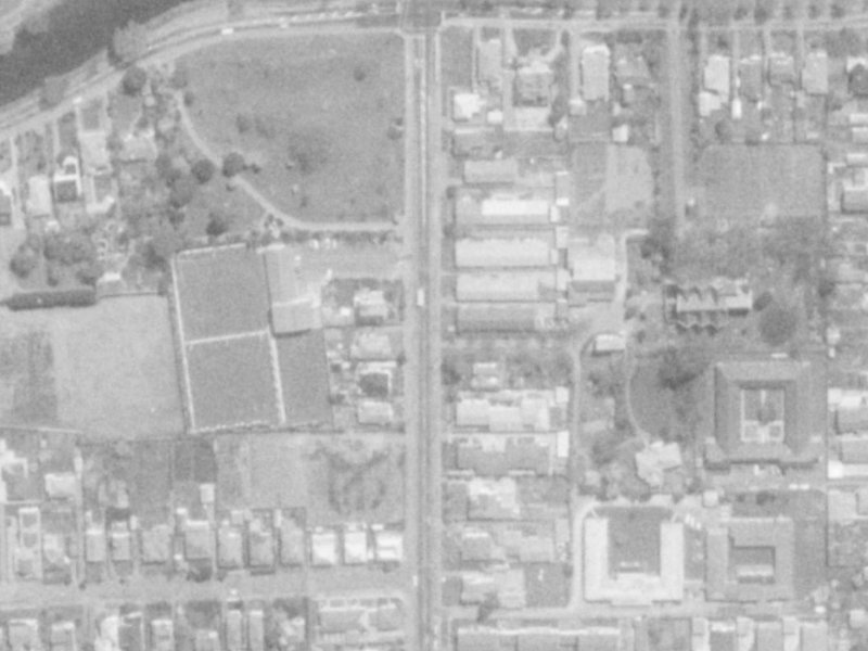 170 Stanmore Road from the air, 1975-1979