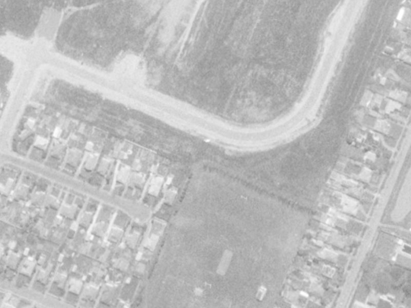 19 Sayers Crescent from the air, 1975-1979