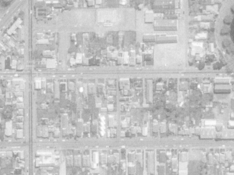 13 Dawson Street from the air, 1975-1979