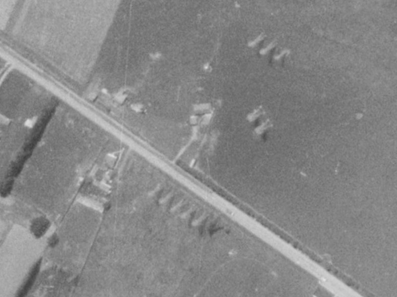 234 Buchanans Road from the air, 1975-1979