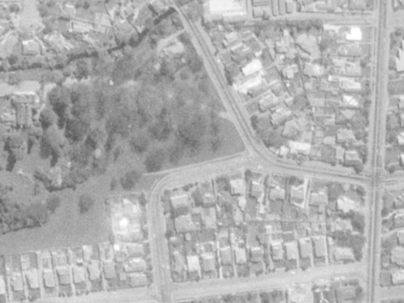 3 Titoki Street from the air, 1975-1979